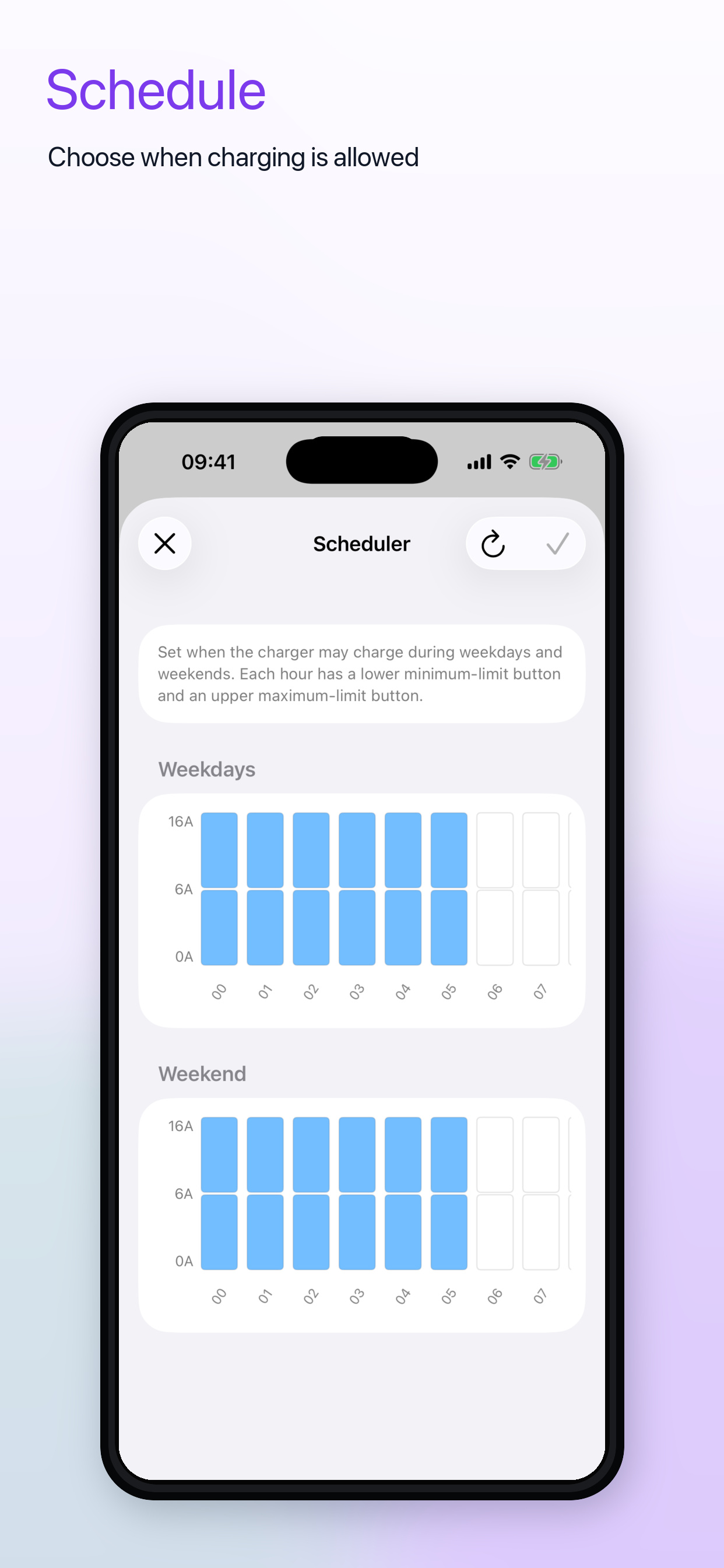 Scheduler screenshot